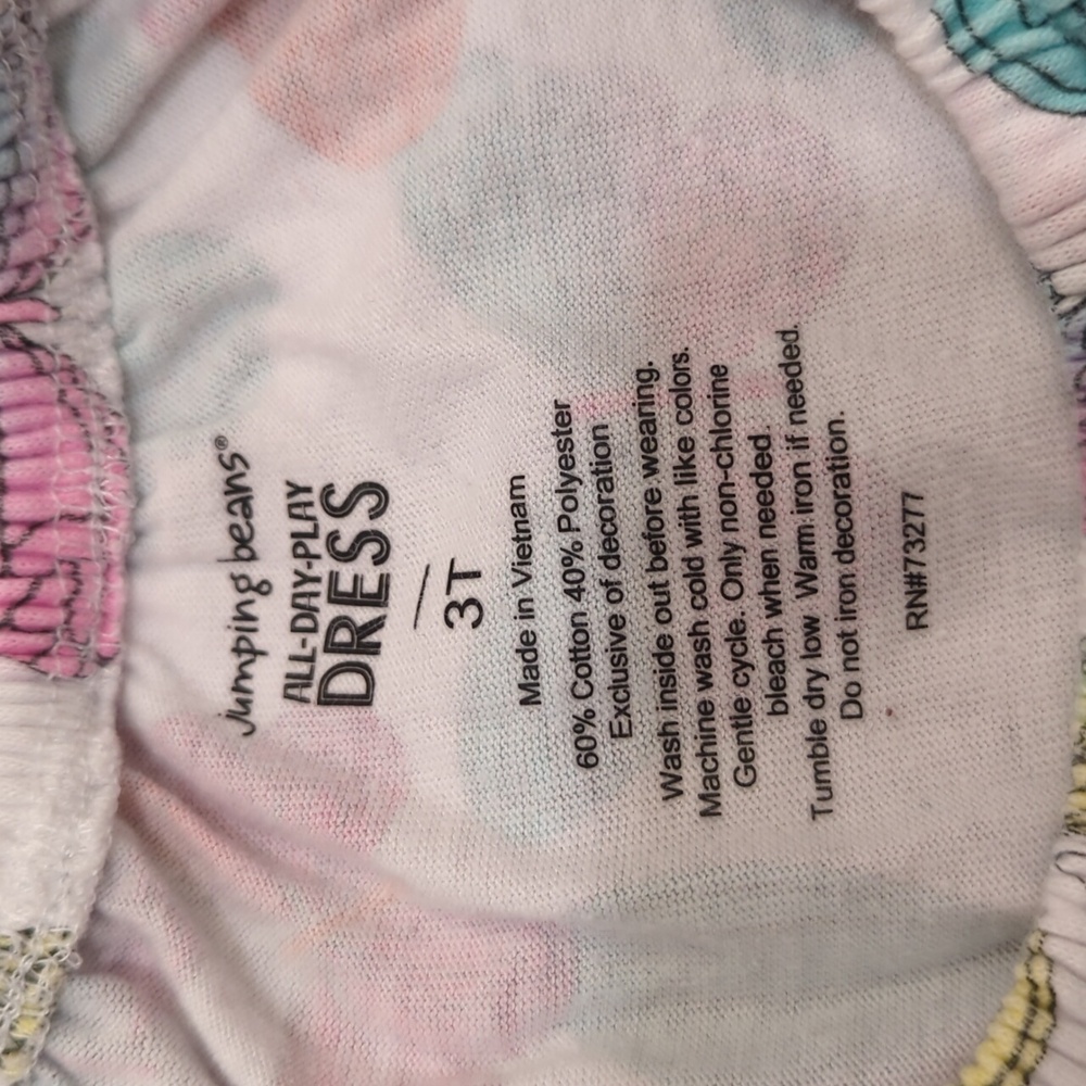 Jumping Beans Butterfly Ruffled Sundress - Picture 3 of 3
